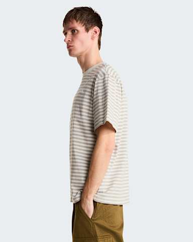 Vista Stripe TShirt M TNF Cumulus Cloud TNF Pinch Stripe ALT2