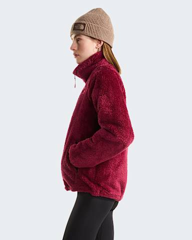 Womens Osito Evolve Fleece Jacket TNF Burgundy Crush alt2