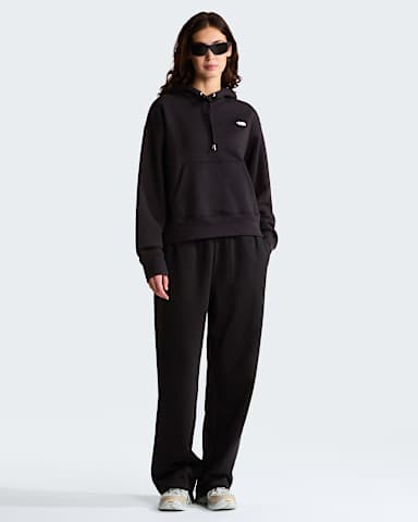Womens TNF Essential Simple Dome Boxy Oversized Hoodie TNF TNF Black ALT1