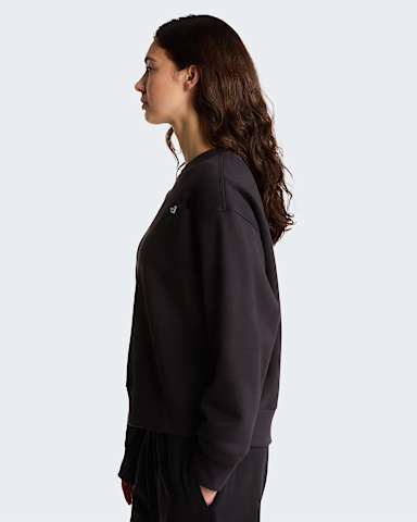 TNF Essential Simple Dome Boxy Oversized Sweatshirt voor dames TNF TNF Black ALT2