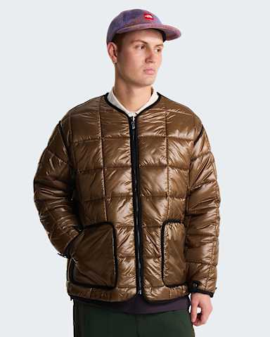 TNF Red Box Liner Liner Reversible Jacket Unisex TNF Smokey BrownDark Chestnut alt3