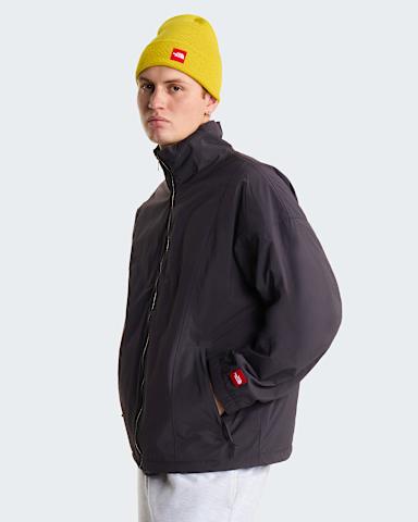 Giacca TNF Red Box in nylon foderata in pile unisex TNF Obsidian ALT2