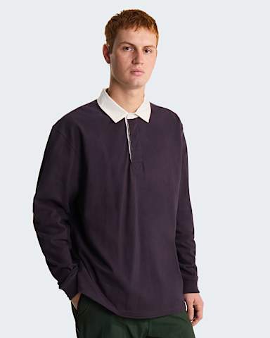 Maglia da rugby TNF Red Box unisex TNF Obsidian ALT2