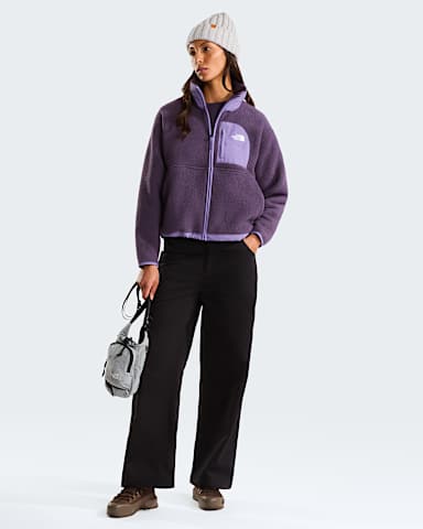 Womens Pinecrest Wide Leg Trousers TNF TNF Black ALT1