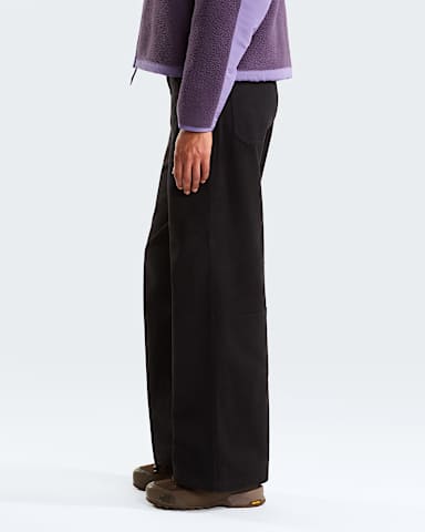 Womens Pinecrest Wide Leg Trousers TNF TNF Black ALT2