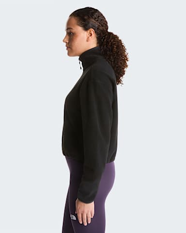 Glacier Novelty Logo 14 Zip Fleece W TNF TNF Black ALT2