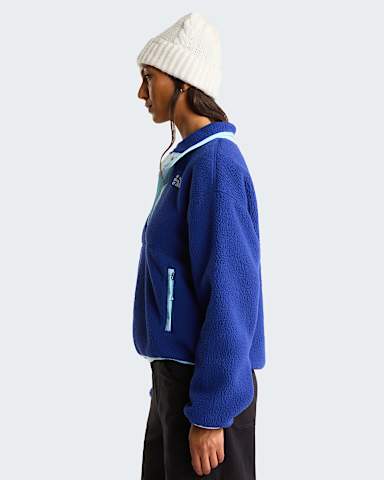 Womens Cragmont 12 Snap Fleece Jacket TNF Bold BlueGlacier ALT2