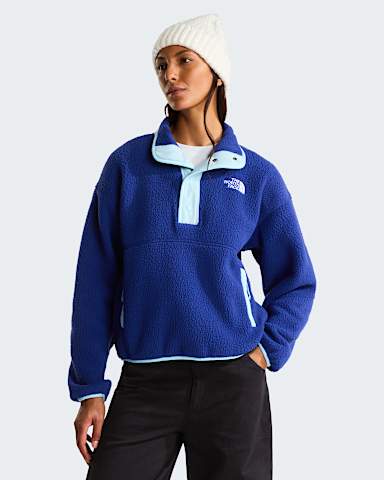 Womens Cragmont 12 Snap Fleece Jacket TNF Bold BlueGlacier HERO