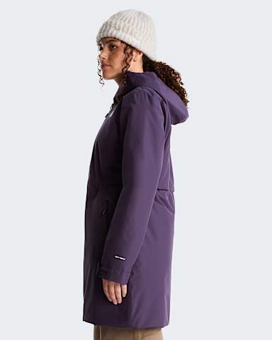 Hikestellergesoleerde parka voor dames TNF Endless Dusk ALT2