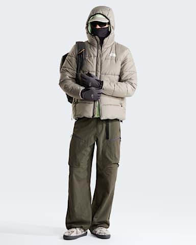 Veste capuche avec masque NSE pour homme TNF Stone Slab ALT1