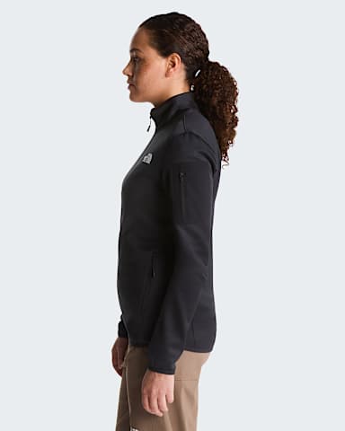 Veste en polaire Mistyescape pour femme TNF TNF Black ALT2
