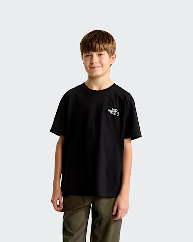 Teens Alien Relaxed Graphic TShirt TNF TNF Black ALT1