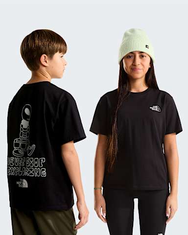 Teens Alien Relaxed Graphic TShirt TNF TNF Black HERO
