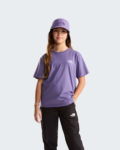 Tshirt Alien Relaxed Graphic da ragazzi TNF Grounded Plum ALT1