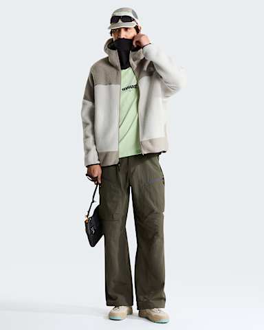 Mens NSE Mask Fleece Jacket TNF Cumulus CloudStone Slab ALT1