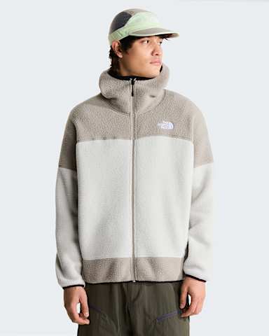 Mens NSE Mask Fleece Jacket TNF Cumulus CloudStone Slab HERO