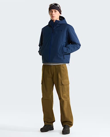 Mens TNF Range Lightweight Hooded Jacket TNF Summit Navy alt1