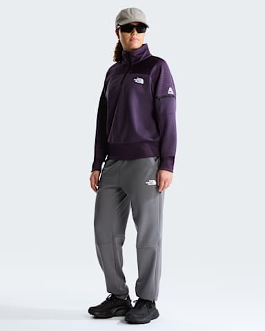Polaire col zipp Mountain Athletics 20 pour femme TNF Endless Dusk ALT1