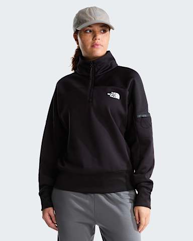Womens Mountain Athletics 14 Zip Fleece 20 TNF TNF Black HERO