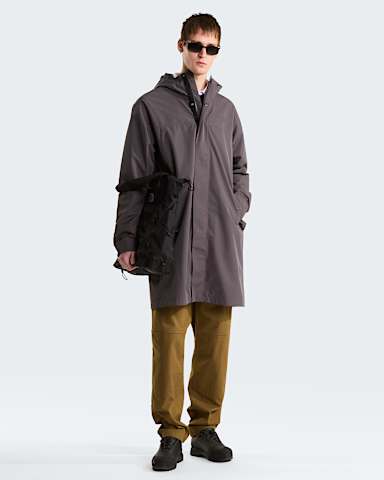 New Nukabira Shell Parka fr Herren TNF Anthracite Grey ALT1