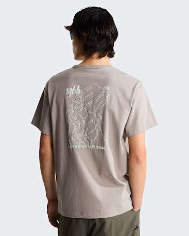 Tshirt graphique dcontract unisexe NSE Slopes TNF Stone Slab ALT2
