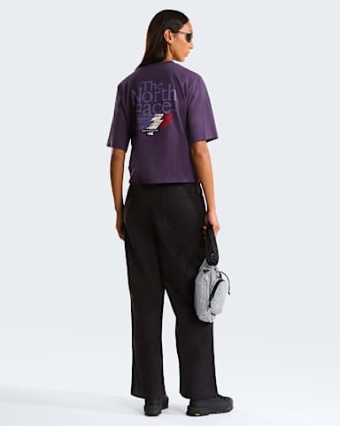 Camiseta de corte cuadrado con estampado grfico Retro Trail TNF Endless Dusk ALT2
