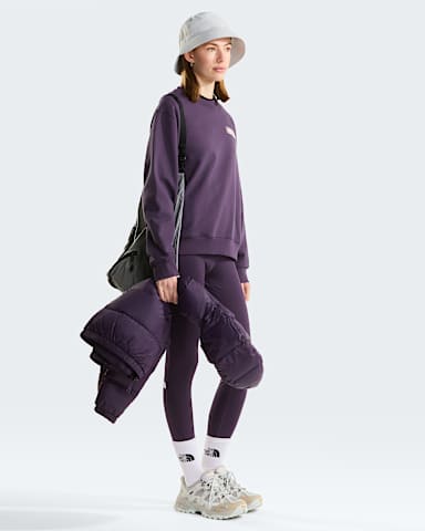 Womens Retro Trail Relaxed Graphic Sweatshirt TNF Endless Dusk ALT1