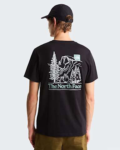 Tshirt standard Monte Graphic pour homme TNF TNF Black HERO