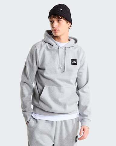 Mikina s kapuc Box Half Dome Regular pro pny TNF TNF Pale Grey Heather HERO
