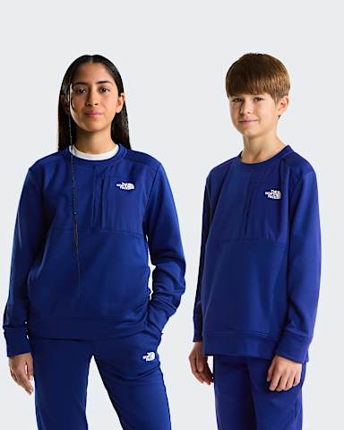 Teens TNF Performance Fleece Sweatshirt TNF Bold Blue HERO