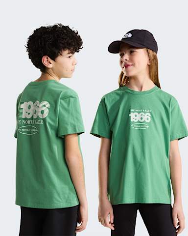 Tshirt graphique dcontract Track pour enfant TNF Dimmed Algae HERO