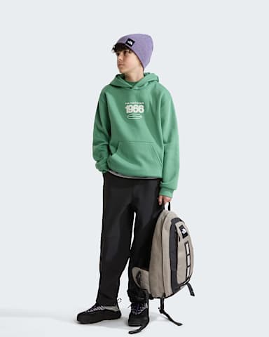 Teens Track Relaxed Graphic Hoodie TNF Dimmed Algae ALT2