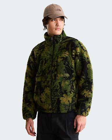 Extreme Pile 2 Jas met print voor heren TNF New Taupe Green Yosemite Oak PrintNew Taupe Green HERO