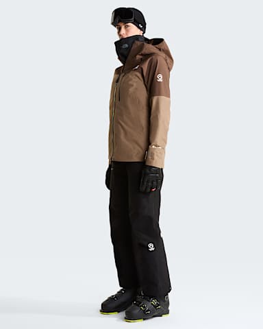 Veste Summit Eastwall GORETEX pour femme TNF GarnetSmokey Brown ALT1