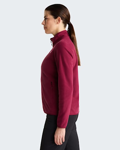 Polaire Glacier pour femme TNF Burgundy Crush ALT2