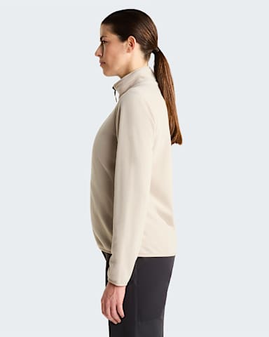 Polaire Glacier pour femme TNF Timeless Taupe ALT2