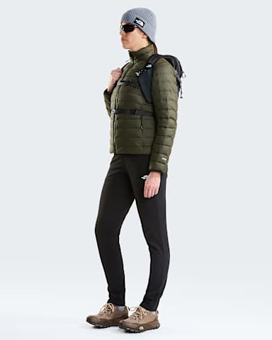 Pov bunda Classic pro dmy TNF New Taupe Green ALT1