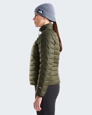 Pov bunda Classic pro dmy TNF New Taupe Green ALT2