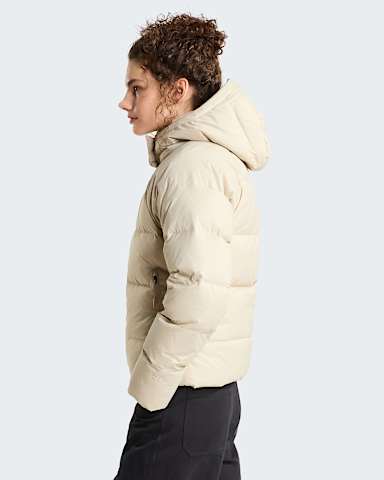 Giacca con cappuccio in piumino Hydrenalite City da donna TNF Timeless Taupe alt2