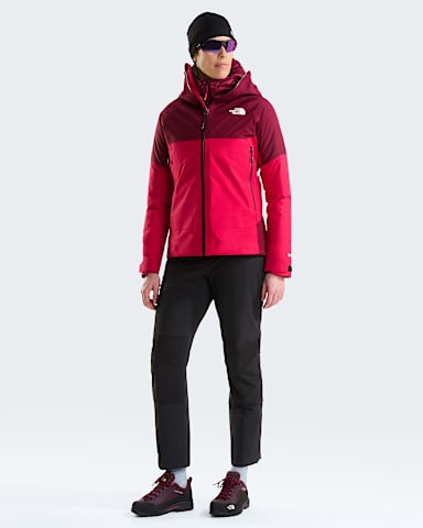 Womens Jazzi GORETEX Jacket TNF Lali GuranBurgundy Crush ALT1