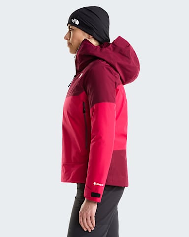Womens Jazzi GORETEX Jacket TNF Lali GuranBurgundy Crush ALT2