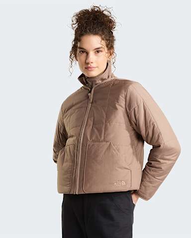 Womens Lhotse Lightweight Insulated Jacket TNF Garnet HERO