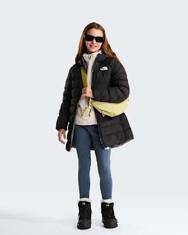 Kids Shellista V Lace Waterproof Snow Boots TNF TNF BlackTNF Black ALT5