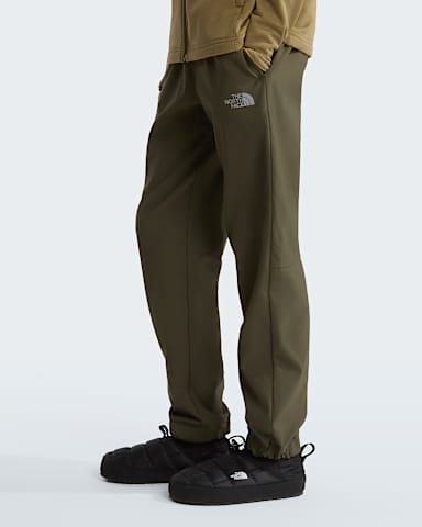 Boys On The Trail Trousers TNF New Taupe GreenSilver Reflective ALT2