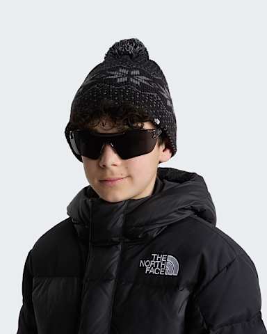 Berretto Cabin Ski Tuke da bambini TNF TNF Black Jacquard ALT1