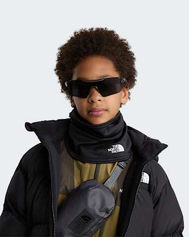 Kids Freedom Fleece Neck Warmer TNF TNF Black ALT1