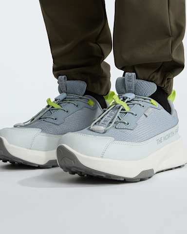 Fastpack II Waterproof Hiking Shoe TNF Frost GreyFizz Lime ALT2