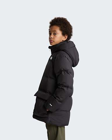 Parka courte en duvet et polaire North pour enfant TNF TNF Black alt2