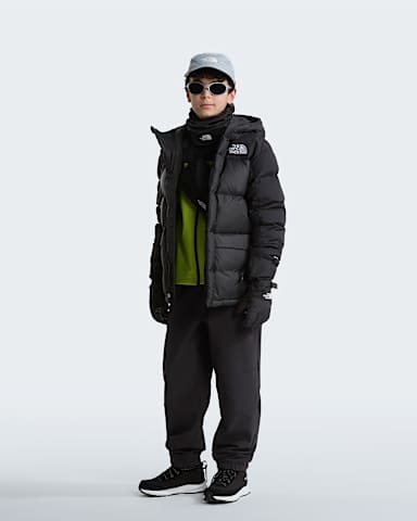 Teens Himalayan Down Short Parka TNF TNF BlackTNF Black ALT1