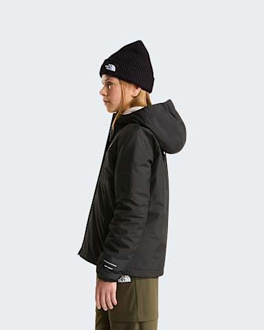 Girls Warm Antora Rain Jacket TNF TNF BlackTNF Black ALT2